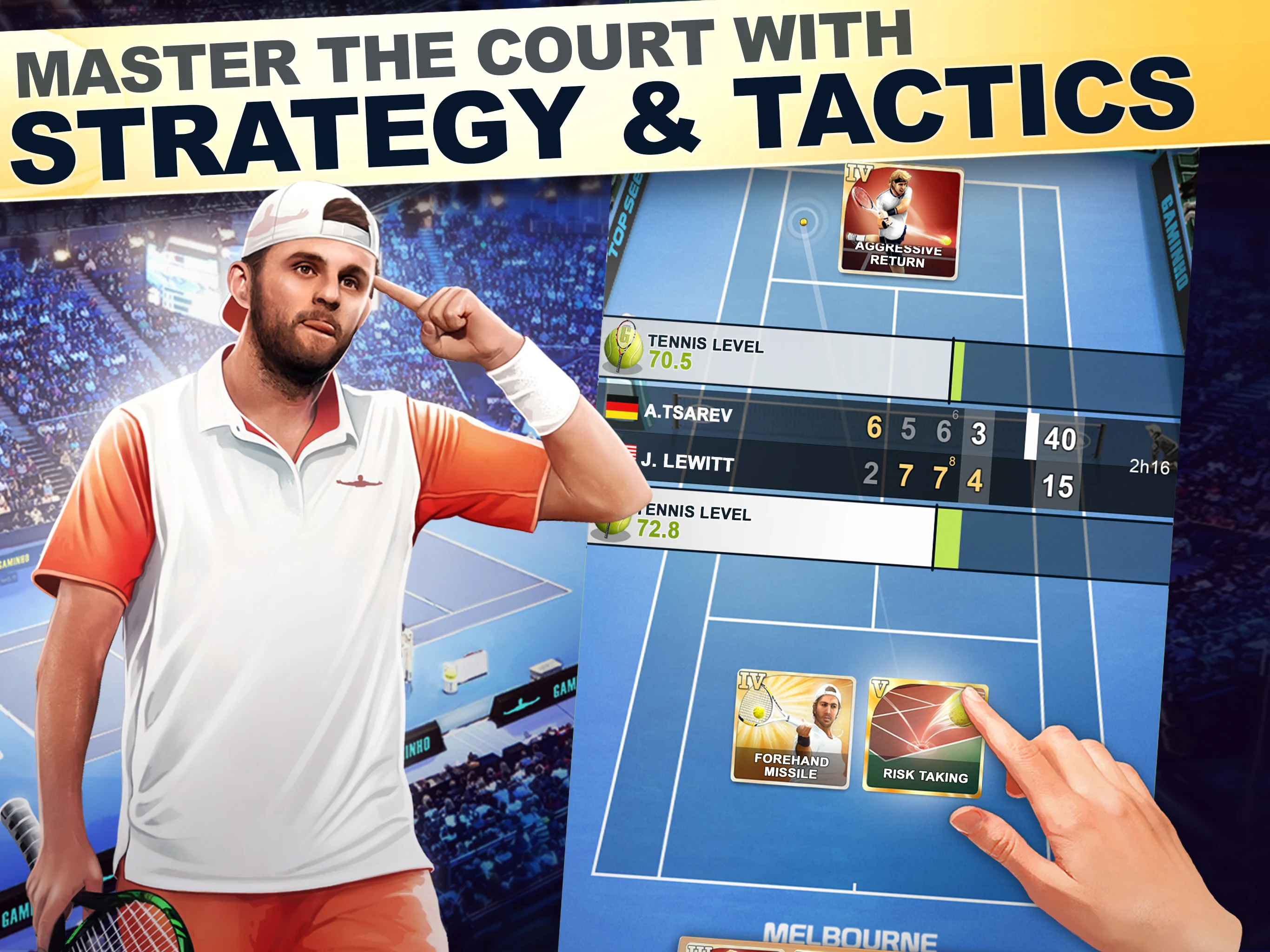 TOP SEED Tennis Manager 2026 screenshot