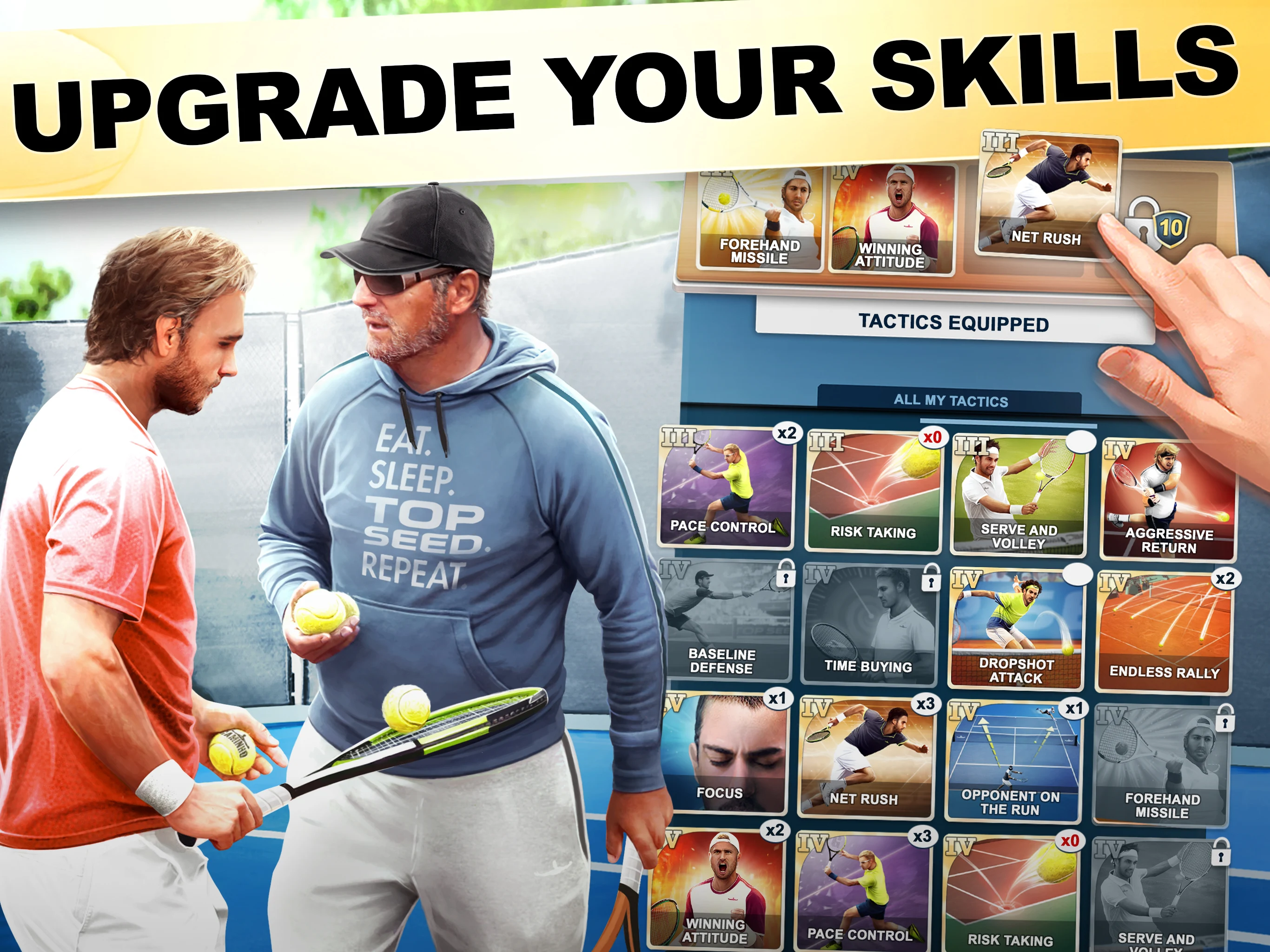 TOP SEED Tennis Manager 2026 screenshot