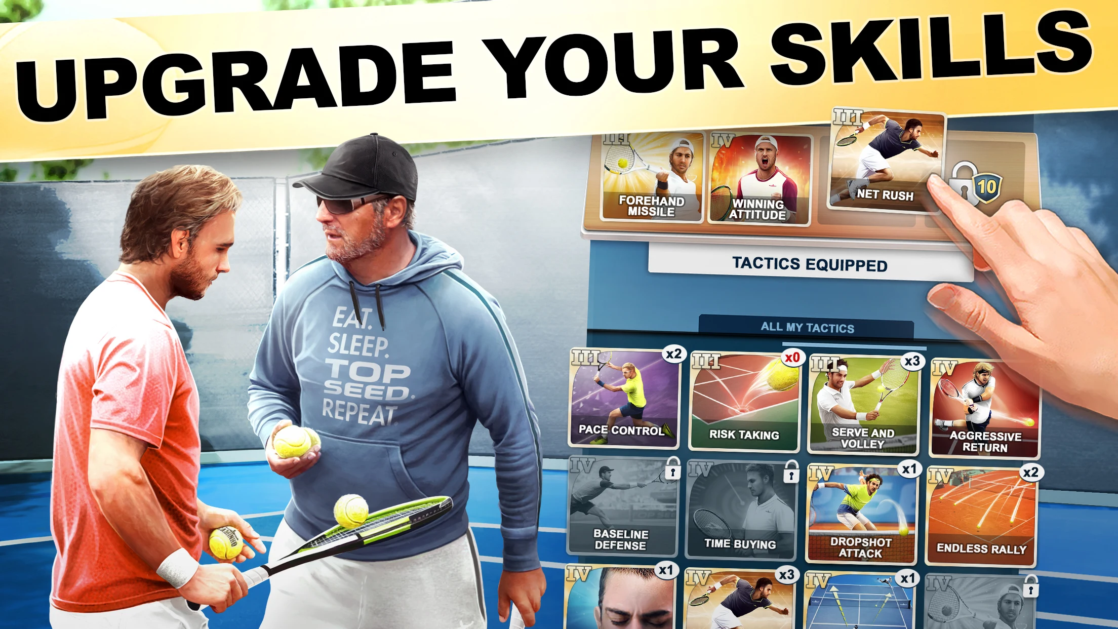 TOP SEED Tennis Manager 2026 screenshot